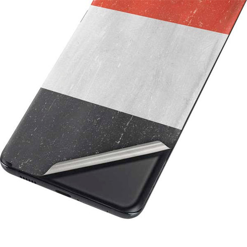 Yemen Flag Distressed Galaxy S21 Ultra 5G Skin